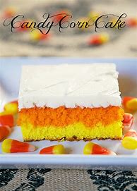 Image result for Candy Corn Cake