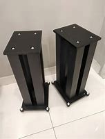 Image result for Solid Steel Speaker Stands