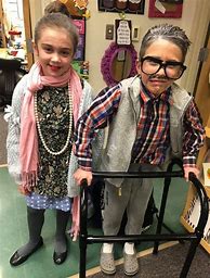 Image result for 100 Days of School Old People