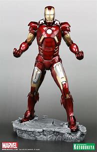 Image result for Man of Steel Iron Man Statue