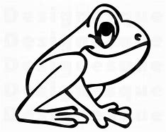 Image result for Simple Frog Outline