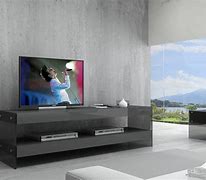 Image result for Glass Shelf TV Stand