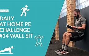 Image result for 30-Day Wall Sit Challenge