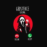 Image result for Ghostface with Phone