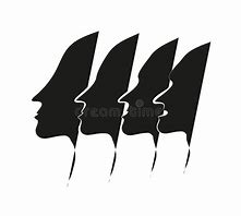 Image result for Four Men Silhouette