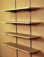 Image result for Adjustable Wall Shelf System