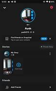 Image result for Dark Mode On Snapchat Android