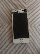 Image result for iPhone 5S Silver Cracked Screen 16GB