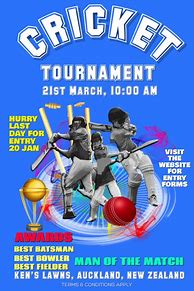 Image result for Cricket Day and Night Flyer
