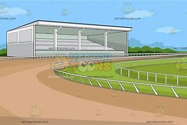 Image result for Cartoon Horse Race Track