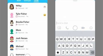 Image result for Snapchat App On a Phones