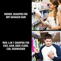 Image result for Men's 15 in 1 Shampoo Meme