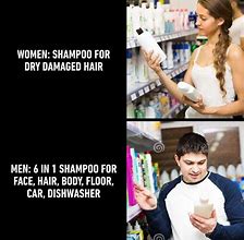 Image result for 6 in 1 Shampoo Meme