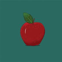 Image result for Red Apple Vector Free