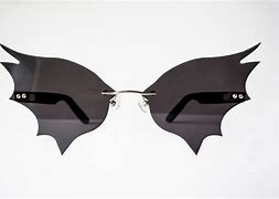 Image result for Bat Shaped Glasses