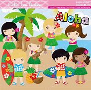 Image result for Hawaiian Day Clip Art