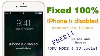 Image result for How Do I Connect My Disabled iPhone to iTunes