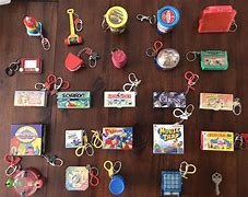 Image result for Mini Toy Keychains