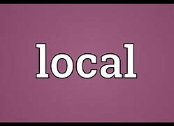 Image result for Local Business Meaning