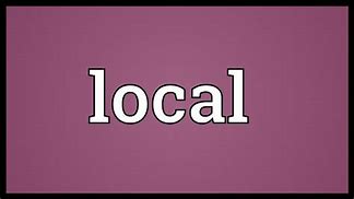 Image result for What Is Mean by Local Name