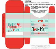 Image result for Valentine Box Printables Free
