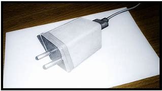 Image result for A Drawing of a Charger Connected to a Phone