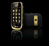 Image result for Nokia Touch Screen Phones Gold Sides
