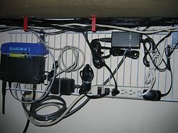 Image result for PC Set Up Cable Management