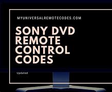 Image result for Sony DVD Remote Code List