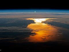 Image result for Picture of the Sunrise From Space