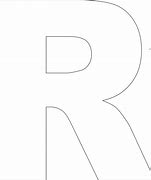 Image result for Large Printable Alphabet Letter R