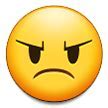 Image result for Anger Emoji Face