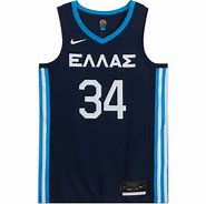 Image result for Giannis Antetokounmpo Greece Jersey