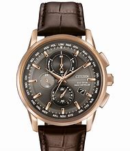 Image result for Citizen Leather Strap Watch