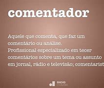 Image result for comentador