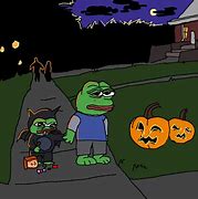 Image result for Halloween Pepe