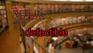Image result for defectible
