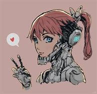 Image result for Female Cyborg Sketch