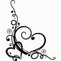 Image result for Heart Swirl Clip Art