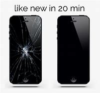 Image result for iPhone Crack Screen Vs. New Screen