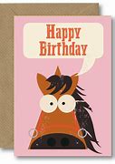 Image result for Happy Birthday Horse Meme