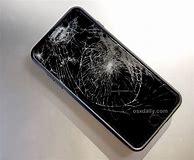 Image result for iPhone Broken Screen Black Splodges