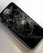 Image result for iPhone X White Cracked
