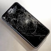 Image result for Half Broken Screen iPhone 6s