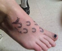 Image result for Hoof Print Tattoo