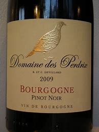 Image result for Perdrix Pinot Noir Bourgogne
