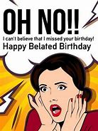 Image result for Funny Belated Birthday Cartoon
