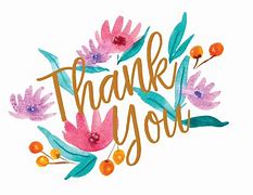 Image result for Colorful Thank You Clip Art