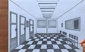 Image result for Classroom Perspective Drawing