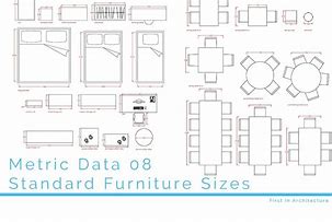 Image result for Standard Size of Furniture in Floor Plan